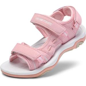 DREAM PAIRS Boys Girls Sandals Kids Athletic Summer Sports Water Shoes for Toddler/Little Kid/Big Kid(Light/Pink)