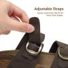 DREAM PAIRS Girls Boys Slides For Kids Non-Slip with Adjustable Straps for Indoor & Outdoor Toddler Little Kid/Big Kid(Dark Brown)