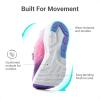DREAM PAIRS Girls Running Shoes Kids Sneakers Tennis ColorBurst Lightweight Casual Walking Shoes(Purple/Hot Pink)