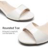 DREAM PAIRS Girls Sandals Chunky Pump Ankle Strap High Heels Dress Open Toe Flower Wedding Party for Little Big Kid(White-pat)