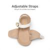DREAM PAIRS Girls Sandals Fashion Sandal with Adjustable Straps Open-Toe Comfortable Summer Shoes for Toddler Little Kid(White)