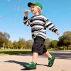 DREAM PAIRS Toddler Boys Sneakers Little Kids Shoes Fun Cartoon Cute Causal Walking Hook and Loop Lightweight(Green)