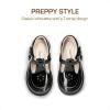 DREAM PAIRS Toddler Little Girl’s Mary Jane Dress Shoes – Ballet Flats for Girl School Uniform Shoes(All Black)