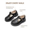 DREAM PAIRS Toddler Little Girl’s Mary Jane Dress Shoes – Ballet Flats for Girl School Uniform Shoes(Black)