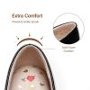 DREAM PAIRS Toddler Little Girls Mary Jane Dress Shoes Wedding Ballet Flats Round Toe Flower Girl Shoes(Black)