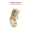 DREAM PAIRS Toddler Little Girls Mary Jane Dress Shoes Wedding Ballet Flats Round Toe Flower Girl Shoes(Gold)