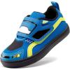 DREAM PAIRS Toddler Boys Sneakers Little Kids Shoes Fun Cartoon Cute Causal Walking Hook and Loop Lightweight(Blue)