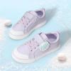 DREAM PAIRS Toddler Girls Sneakers Lightweight Comfortable Hook and Loop Casual Walking Cartoon Cute Little Kids Shoes(Purple)