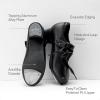 DREAM PAIRS Kids Tap Shoes for Girls Dance Shoes Boys Easy Strap Tap Mary Jane PU Leather for Toddler/Little Kid/Big Kid(Black-pu)