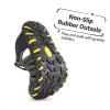 DREAM PAIRS Boys Girls Closed-Toe Outdoor Summer Sport Sandals for Toddler/Little/Big Kid(Black/Grey/Yellow)