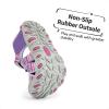 DREAM PAIRS Boys Girls Closed-Toe Outdoor Summer Sport Sandals for Toddler/Little/Big Kid(Purple/Light/Purple)