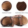 DREAM PAIRS Men’s Sandals Hiking Water Beach Sport Outdoor Athletic Arch Support Summer Sandals(All Brown)