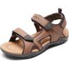 DREAM PAIRS Men’s Sandals Hiking Water Beach Sport Outdoor Athletic Arch Support Summer Sandals(All Brown)