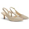 DREAM PAIRS Women’s Kitten Heels Slingback Closed Pointed Toe Low Pumps Shoes Women Party Wedding Sexy Casual Dress Shoes(Gold-glitter)