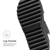 DREAM PAIRS Women’s Platform Water Sandals Adjustable Lightweight Waterproof Summer Beach Wedge Chunky Sandals(All Black)