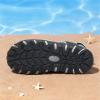 DREAM PAIRS Boys Girls Summer Outdoor Athletic Sport Sandals Hiking Beach Casual Closed Toe Adjustable Multicolor for Toddler/Little/Big Kids(Blue/Black)