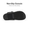 DREAM PAIRS Girls Sandals Casual Open Toe Two Adjustable Strapped Sandals with Hook and Loop for Little Kid/Big Kid(Black)