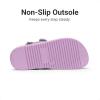 DREAM PAIRS Girls Sandals Casual Open Toe Two Adjustable Strapped Sandals with Hook and Loop for Little Kid/Big Kid(Rainbow)