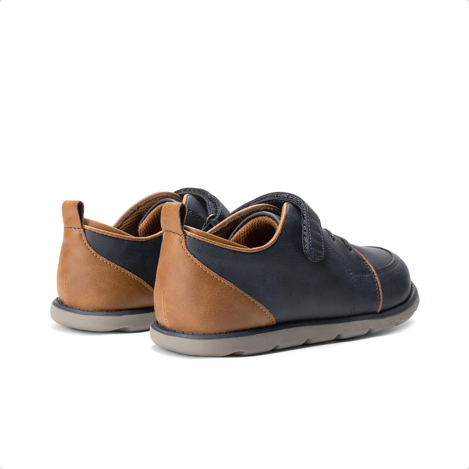 image:imageDREAM PAIRS Boys Dress Shoes Sneaker Casual Oxfords Formal School Uniform Shoes for Toddler Little KidNavy