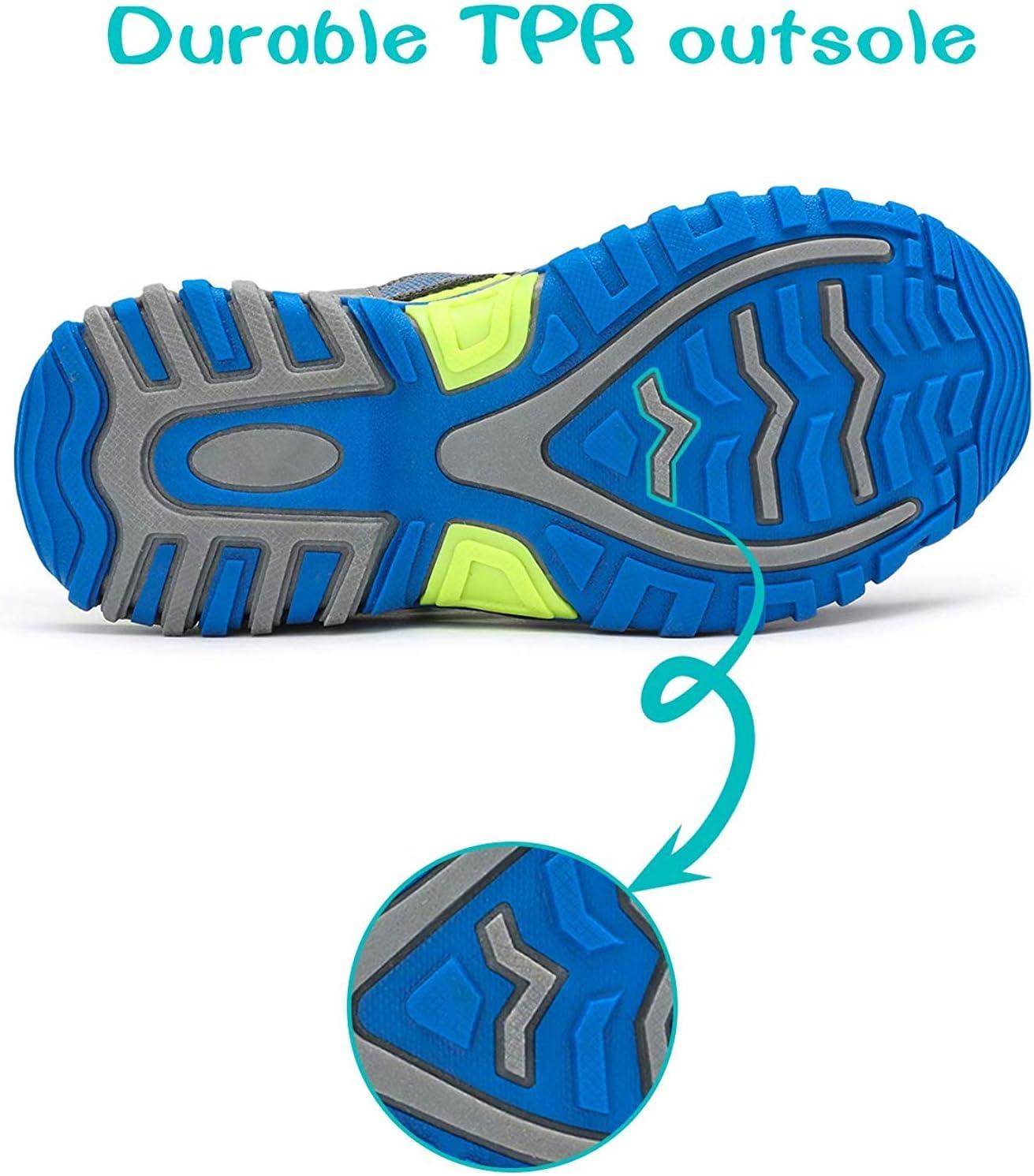 image:imageDREAM PAIRS Boys Girls ClosedToe Outdoor Summer Sport Sandals for ToddlerLittleBig KidGreyGreenBlue
