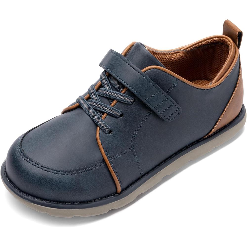 image:imageDREAM PAIRS Boys Dress Shoes Sneaker Casual Oxfords Formal School Uniform Shoes for Toddler Little KidNavy
