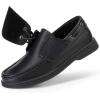 DREAM PAIRS Boys Dress Shoes Boat Shoes Slip on Loafers Casual School Shoes (Toddler/Little Kid/Big Kid)(All Black)