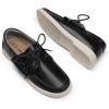 DREAM PAIRS Boys Dress Shoes Boat Shoes Slip on Loafers Casual School Shoes (Toddler/Little Kid/Big Kid)(Black)