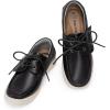 DREAM PAIRS Boys Dress Shoes Boat Shoes Slip on Loafers Casual School Shoes (Toddler/Little Kid/Big Kid)(Black)