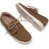 DREAM PAIRS Boys Dress Shoes Boat Shoes Slip on Loafers Casual School Shoes (Toddler/Little Kid/Big Kid)(Camel)