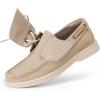 DREAM PAIRS Boys Dress Shoes Boat Shoes Slip on Loafers Casual School Shoes (Toddler/Little Kid/Big Kid)(Khaki)
