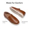 DREAM PAIRS Boys Dress Shoes Slip-On Loafers Casual Flat Shoes (Toddler/Little Kid/Big Kid)(Brown)