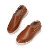 DREAM PAIRS Boys Dress Shoes Slip-On Loafers Casual Flat Shoes (Toddler/Little Kid/Big Kid)(Brown)