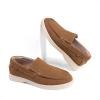 DREAM PAIRS Boys Dress Shoes Slip-On Loafers Casual Flat Shoes (Toddler/Little Kid/Big Kid)(Camel)