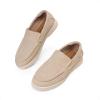 DREAM PAIRS Boys Dress Shoes Slip-On Loafers Casual Flat Shoes (Toddler/Little Kid/Big Kid)(Khaki)
