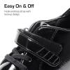 DREAM PAIRS Boys Dress Shoes Sneaker Casual Oxfords Formal School Uniform Shoes for Toddler Little Kid(All Black)