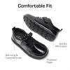 DREAM PAIRS Boys Dress Shoes Sneaker Casual Oxfords Formal School Uniform Shoes for Toddler Little Kid(All Black)