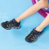 DREAM PAIRS Boys Girls Closed-Toe Outdoor Summer Sport Sandals for Toddler/Little/Big Kid(Black/Grey/Blue)