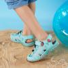 DREAM PAIRS Boys Girls Closed-Toe Outdoor Summer Sport Sandals for Toddler/Little/Big Kid(Light/Green/Coral)