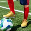 DREAM PAIRS Boys Girls FG AG Soccer Cleats High-Speed Anti-Twist Lightweight Football Shoes(Yellow)