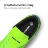 DREAM PAIRS Boys Girls Outdoor Soccer Cleats Firm Ground Football Shoes for Little/Big Kid(Neon/Green/Black)