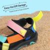 DREAM PAIRS Boys Girls Sandals Kids Adventurous Light-Weight Adjustable Straps Summer Water Shoes (Toddler/Little Kid/Big Kid)(Green/Blue/Yellow)