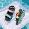 DREAM PAIRS Boys Girls Sandals Kids Adventurous Light-Weight Adjustable Straps Summer Water Shoes (Toddler/Little Kid/Big Kid)(Green/Blue/Yellow)
