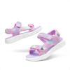 DREAM PAIRS Boys Girls Sandals Kids Athletic Summer Water Open Toe Shoes for Little/Big Kid(Rainbow/Purple)