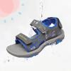 DREAM PAIRS Boys Girls Sandals Summer Outdoor Athletic Kids Sport Water Shoes for Toddler/Little Kid(Grey/Blue)