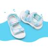 DREAM PAIRS Boys Girls Sandals Summer Outdoor Athletic Kids Sport Water Shoes for Toddler/Little Kid(Light Blue-pu)