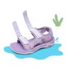DREAM PAIRS Boys Girls Sandals Summer Outdoor Athletic Kids Sport Water Shoes for Toddler/Little Kid(Purple)