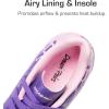 DREAM PAIRS Boys Girls Soccer Cleats Youth Firm Groud Outdoor Sport Athletic High Top Football Shoes for Little/Big Kid(Purple/Pink)