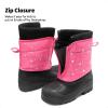 DREAM PAIRS Boys Girls Waterproof Winter Snow Boots for Little/Big Kids(Fuchsia/Multi)