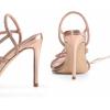 DREAM PAIRS High Heels Stilettos for Women – Strappy Gladiator Sexy Square Toe Open Toe Dressy Pumps Sandals(Rose/Gold)