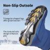DREAM PAIRS Kids’ Waterproof Snow Boots with Hook and Loop Mid Calf Faux Fur Lining Winter Boots(Royal Blue)